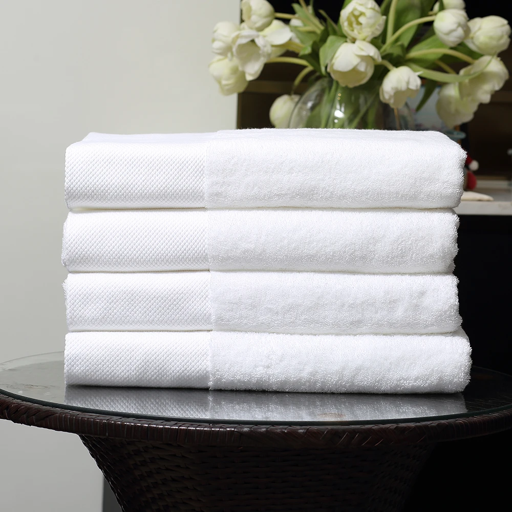 Hotel/Home high quality 100% cotton customizable bath towel