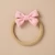 Import Hotsale children bowknot elastic band corduroy hair band,Headbands With Nylon Head Bands,Baby Girls Knotbow Hair Accessories from China