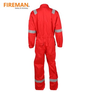 hrc2 flame retardant workwear fireproof industrial apparel flame resistant garment petroleum industry uniform