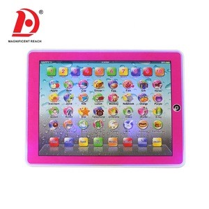 HUADAKids Education Touch Screen Laptop Computer English Learning Machine Toys with Light &amp; Music