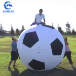 Huge inflatable football soccer ball PVC good quality for sale