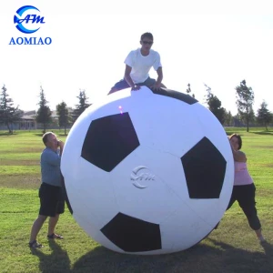 Huge inflatable football soccer ball PVC good quality for sale