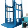 Hydraulic indoor and outdoor guide rail stationary lift cargo elevator