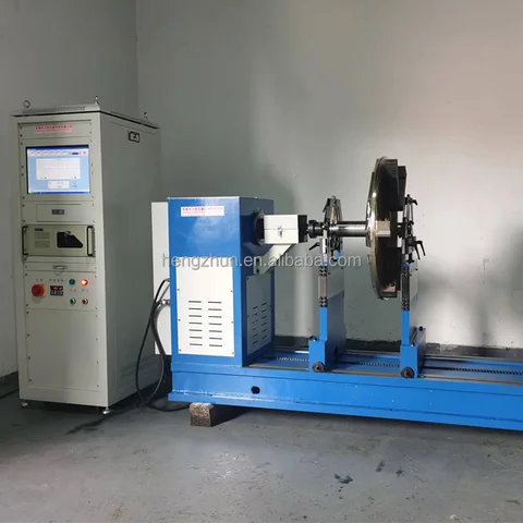 HZ-9702A Universal Joint Drive Belt Horizontal Impeller Spindle Dynamic Balancing Machine