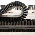Impact Resistant Steel Cord Conveyor Belt Sidewall Heavy Duty Sidewall Conveyor Belt With Cleat