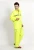 Import Impermeable Raincoat Waterproof Reflective Raincoat Couple Rain Suit Yellow Poncho Raincoat Rain Gear from China