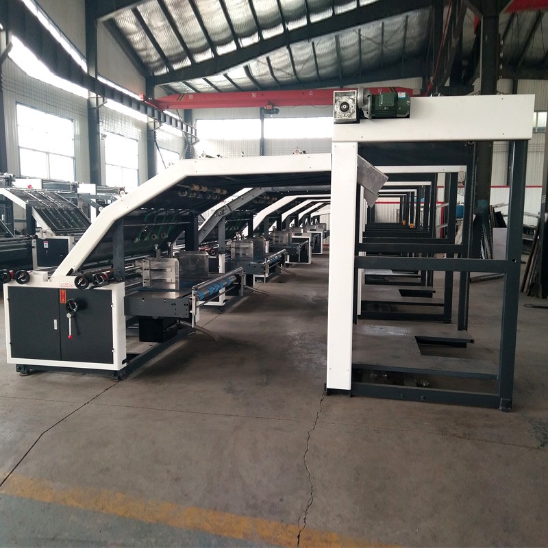In china high speed hot sale price semi auto semi-automatic flute industrial cardboard paper sheet laminating machine for paper