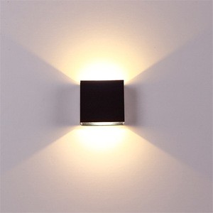 Indoor 6W LED Wall Lamp Up and Down Aluminum Decorate Wall Sconce bedroom LED Wall Light