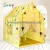 Import Indoor kids toy tent,children kids play teepee tent, princess kids play tent with carry bag from Hong Kong