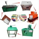 Industrial paper pencil making machine newspaper pencil rolling production line waste paper pencil manufacturing machinery