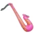 Import inflatable party music instruments, inflatable saxophone toy for party from China