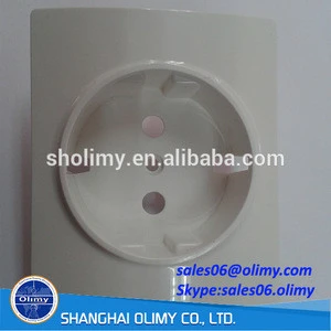 Injection moulding White socket cover good quality plastic plugs cover for furniture