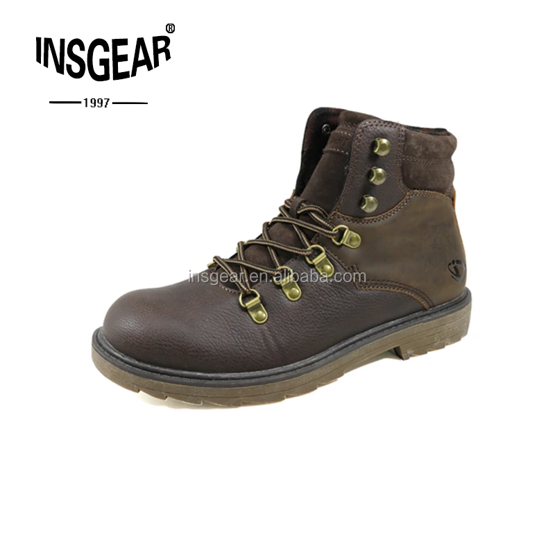 Insgear Brand High Quality Boot Shoe Man,Used Work Boots