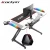 Import Internet Cafe Black Steel Frame RGB Gaming Desk PC Office Computer Table from China