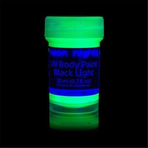 Invisible Ultraviolet | UV | Black Light | Fluorescent Glow Paint - Set of 8pcs