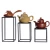 Import Iron shed tea rack small tea cup rack tea set display multi-layer storage rack interior accessories home decoration from China