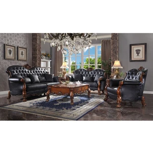 italian classic golden leather comfortable soft living room sofa sectionals living room home furniture