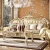 Import Italian sofa luxury sofa combination living room furniture carved European solid wood sofa from Indonesia