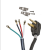 Import J100437 ETL Certificated Powerlink 4-WIRE / PRONG - 10/4 Gauge - 30 AMP - 6 Feet - DRYER CORD from China