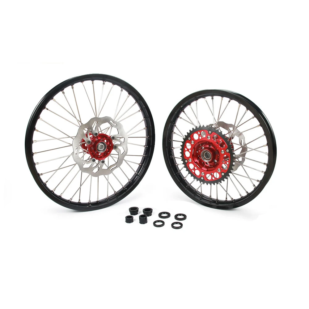JFG  high quality  6065 t6 aluminum motorcycle wheels for motocycle honda CRF250R CRF450R