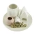Import K&amp;B luxury white modern Nordic style ceramic art vase home accessories decoration set from China