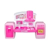 Kid toy baby toy New design girls favorite pink kids mini kitchen set toy