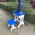 Import kids Plastic desk and chair for primary school classroom furniture from China