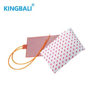 Kingbali Promotion Ultra-thin flexible battery operated silicone heating pad 3d printer