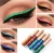 Import korea professional organic makeup color glitter liquid eyeliner pencil waterproof eye liner Metallic Shimmer Eyeshadow for women from China