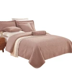 KOSMOS home textile summer quilt 100 cotton embroidered bedspread