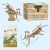 Import Kouyikou Cheap price  Model Laser CuttingDiy Insect DIY 3d Wooden puzzle educational toys for kids from China