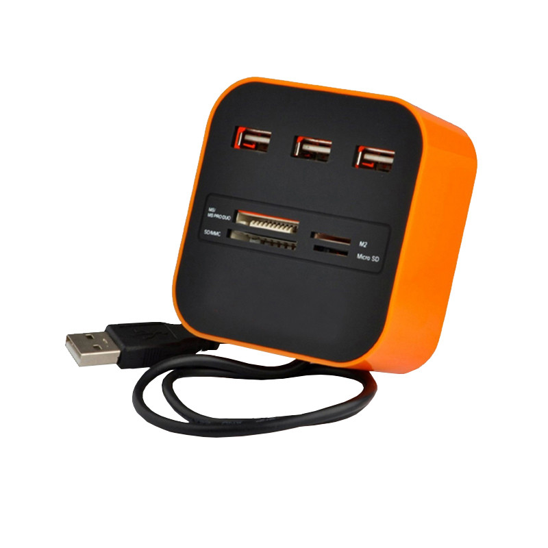 Buy L-cubic 3 Ports Usb-c Hub Sd/tf Usb Type-c Hub Android With Card ...