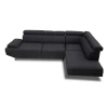 L-shaped classic north american fabric three seat home furniture sofa hotel corner sectional sofa chaise from china