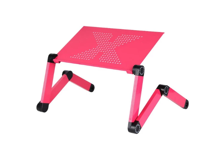 Laptop desk 360 degree rotatable folding cooling table Cooling pad laptop table