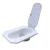 Import Large caliber bathroom health wc toilet price squat pan toilet from China
