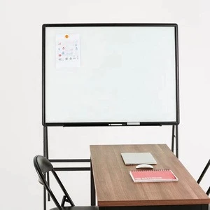 Large flexible mobile dry erase kids board magnetic glass whiteboard for meeting
