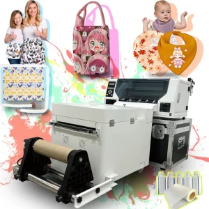 Latest 30cm DTF printer XP600 I1600 I3200 print head 60cm DTF printer T-shirt canvas bag baseball cap DTF transfer printing