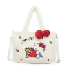 Latest Design Wholesale Cartoon Handbag Kuromi My Melody Cat Cinnamoroll Single Shoulder Crossbody Bag Plush  Doll Plush Bag