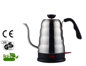 LE-0308B 600ml Stainless Steel Electric Gooseneck Kettle For Pour Over Coffee Tea