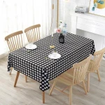 Leaves Patterns Printed Kitchen Table Reading Table Oilproof Waterproof PVC Table Cloth