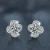 Import Lerca 2024 new fashion design 925 Silver Sterling Four-leaf clover Moissanite diamond Earrings Charming Jewellery for female from China