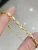 Import Lerca Fine Jewelry Manufacturer Bulk sale Link En Or 18K Gold Men Women Gift Pawnable Hollow  AU750 Gold Bracelet from China