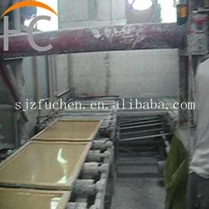 less labor cost plaster of paris ceiling board making machine