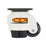 leveling casters gd - 60 plate caster retractable wheels casters