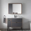 Light luxury floor-mounted industrial style bathroom cabinet