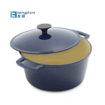 Light Weight Cast Iron Enamel Dutch Oven