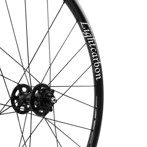 LIGHTCARBON cycle carbon Rim (bike) 700c road bicycle 29er 24mm bicycle wheels thru-axle bicycle wheels