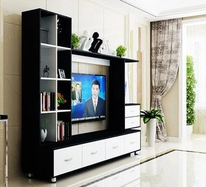 Living room furniture wood modern lcd tv stand furniture