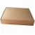 Import Logo printed brown kraft paper box card board packaging white corrugated box eco shipping box from China