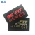 Import logo UV spot Luxury black plastic business card from China